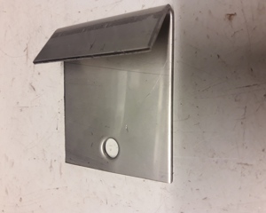 Sensor fitting top 2mm SST